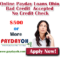Online Payday Loans Ohio Bad Credit Accepted No Credit Check
