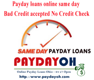 same day online payday loans no credit check
