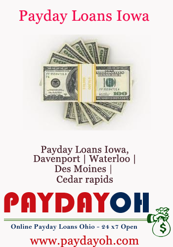 payday loans iowa