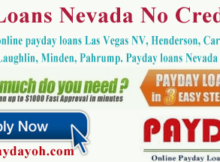 payday loans nevada no credit check