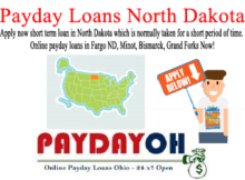 payday loans north dakota