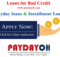 loans for bad credit - payday loans - installment loans
