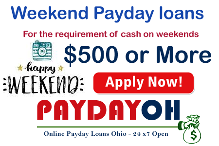 Weekend Payday loans 