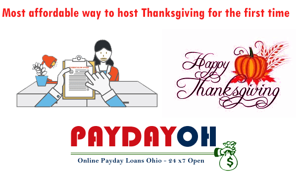 Most affordable way to host Thanksgiving for the first time PaydayOH